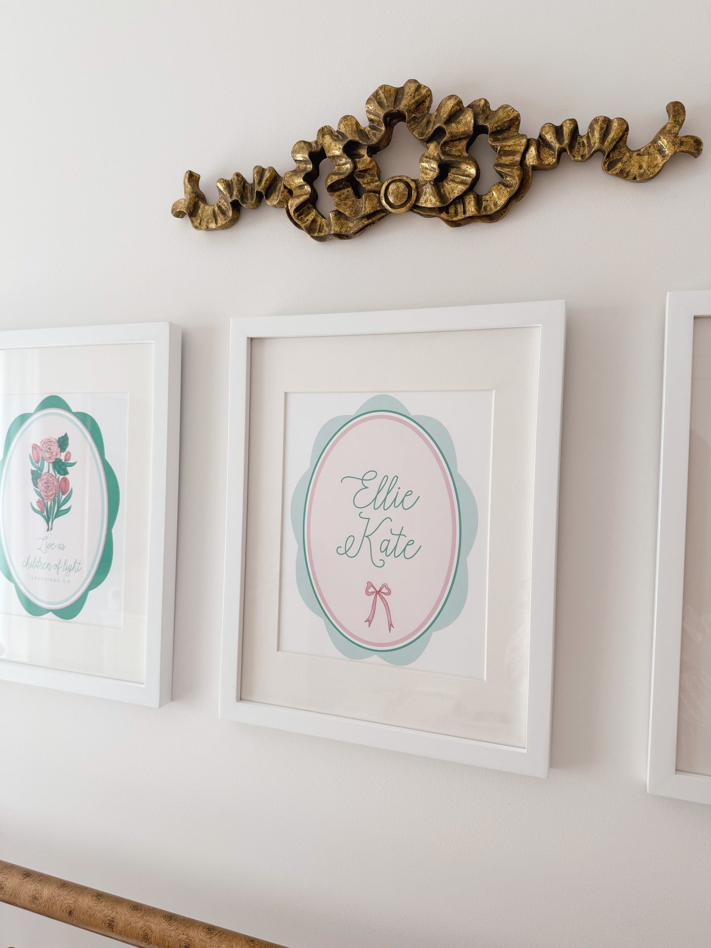 Custom Name Art Print | 8x10 Inches | Multiple Colors Available