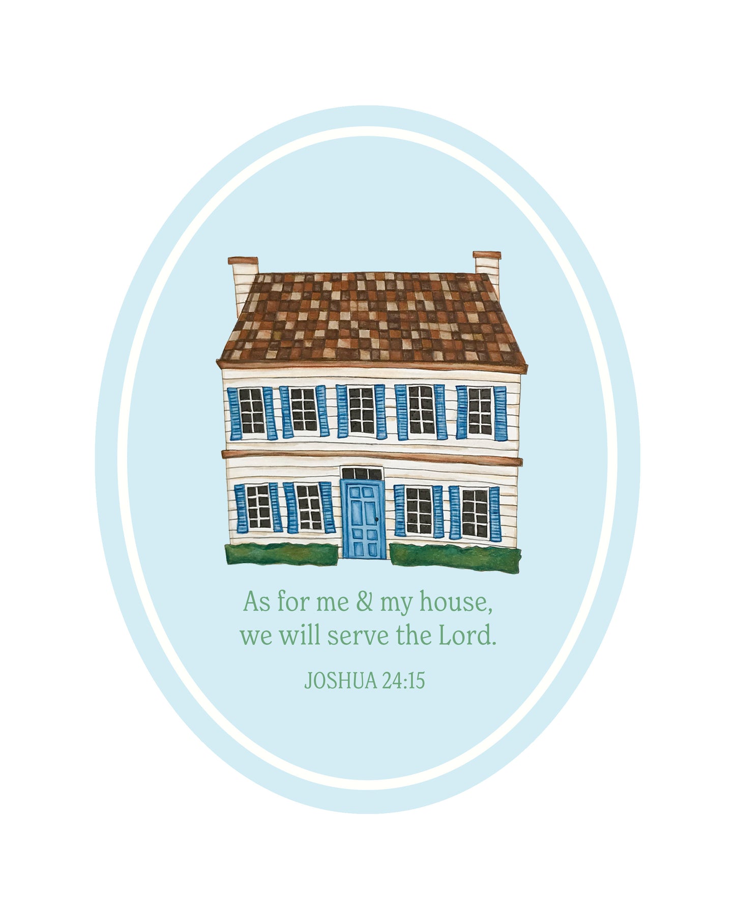 Art Print | As For Me & My House