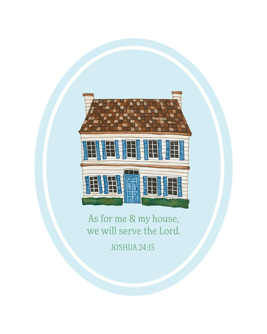Art Print | As For Me & My House