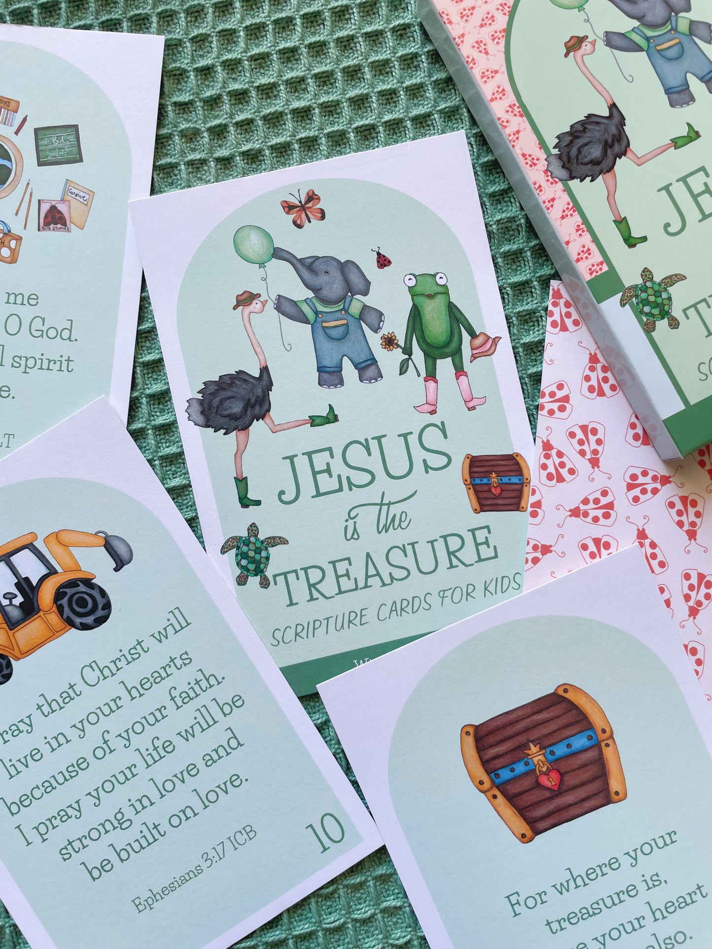 Jesus is the Treasure | Scripture Cards Set