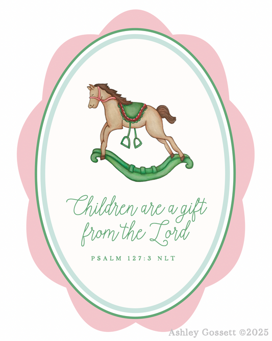 Art Print | Psalm 127:3