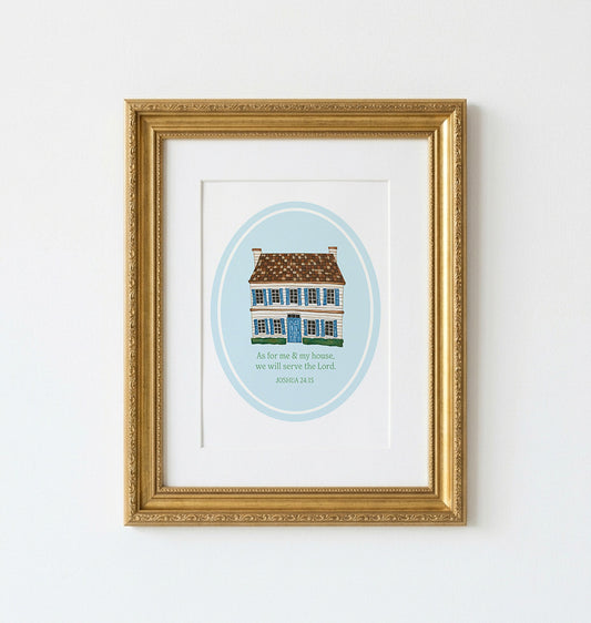 Art Print | As For Me & My House