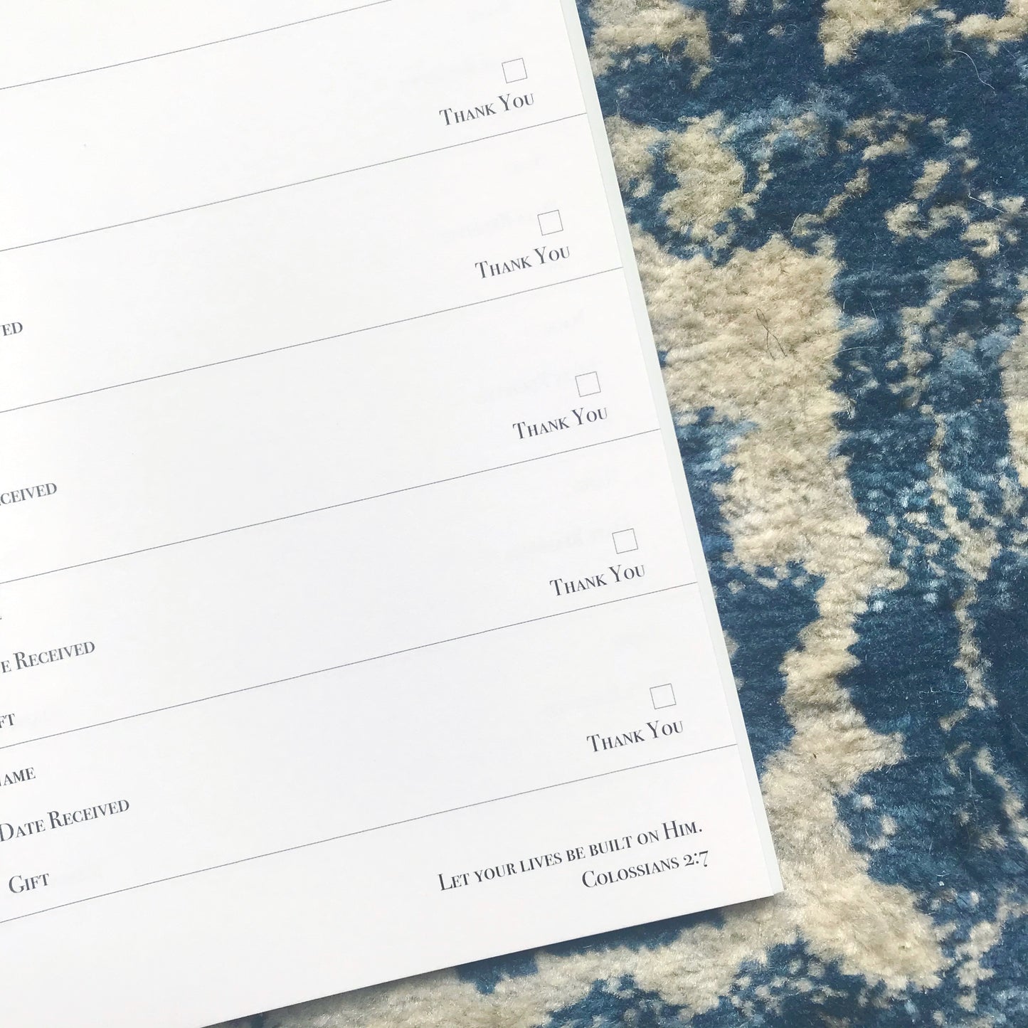 Little Blue Wedding Journal